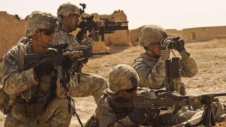 Soldiers On Border – Ready To Shoot